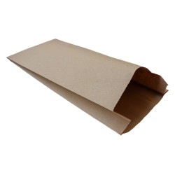 Általános 5 kg szürke papírzacskó, papírtasak 22x6,5x44cm