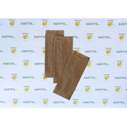 Aprócikk 10 dkg barna papírzacskó, papírtasak 6,5x2,5x15cm