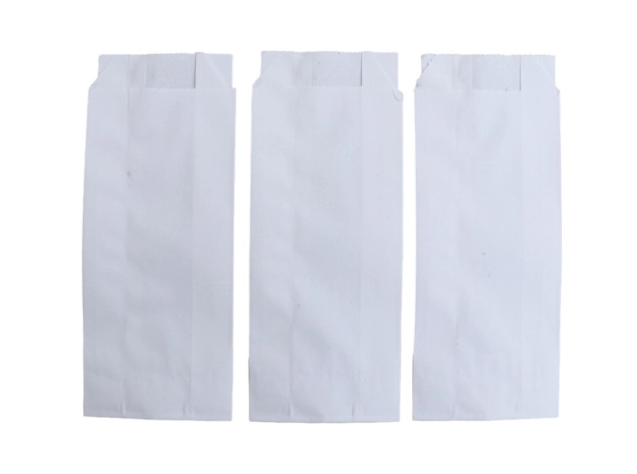 Aprócikk 5 dkg fehér papírzacskó, papírtasak 5,5x2x13cm