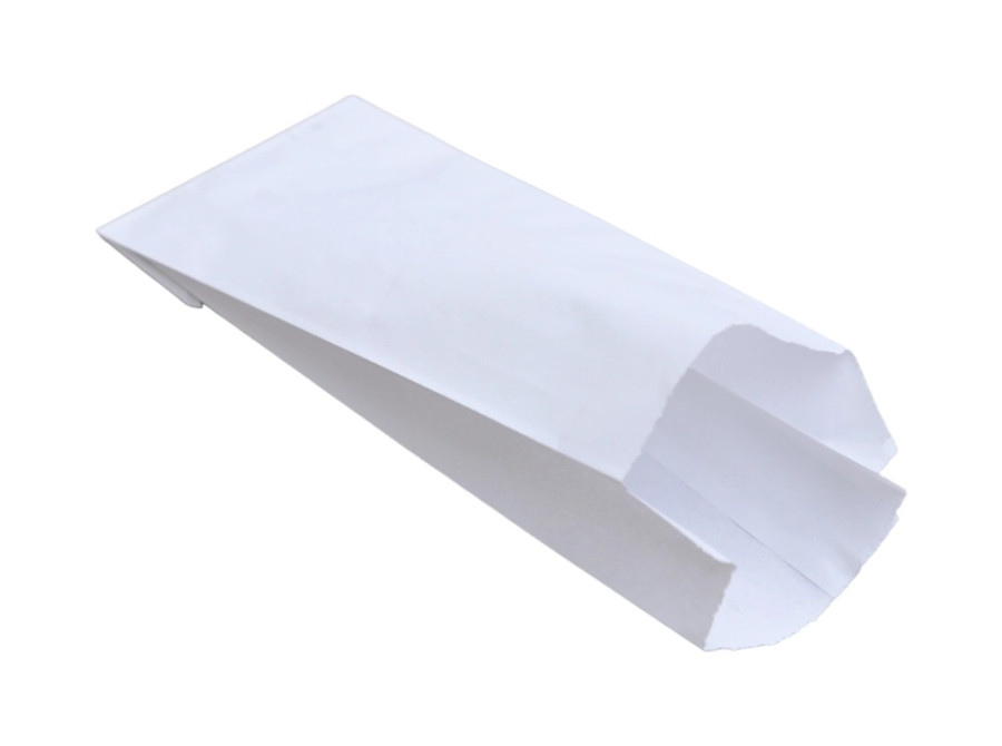 Aprócikk 5 dkg fehér papírzacskó, papírtasak 5,5x2x13cm