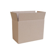 Csomagküldő doboz, hullámkarton, kartondoboz 290x200x165mm