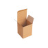 Csomagoló doboz, önzáró, postai kartondoboz 100x100x125mm barna