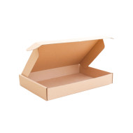 Csomagoló doboz, önzáró, postai kartondoboz 315x220x48mm barna