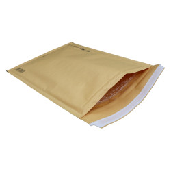 Légpárnás tasak, boríték, barna, papír D/14 100db/doboz 200x275mm
